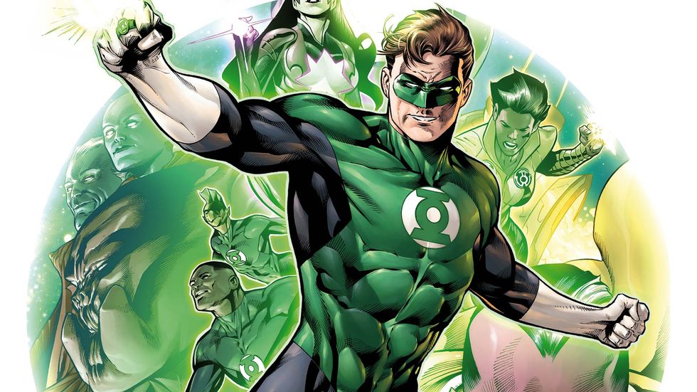 My Connection With Green Lantern, Hal Jordan