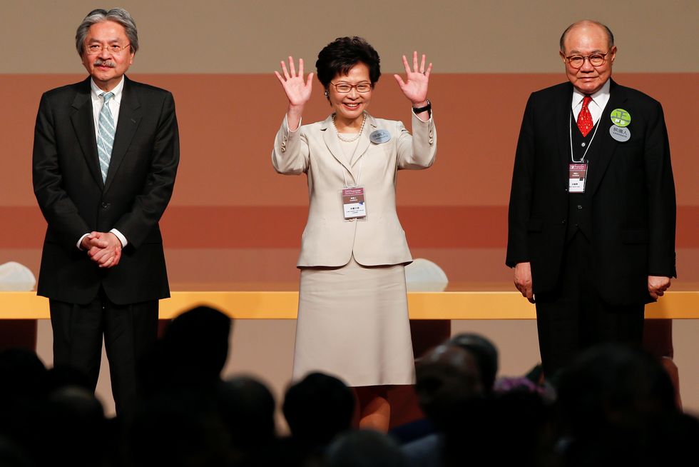 Hong Kong's New Chief Executive Carrie Lam