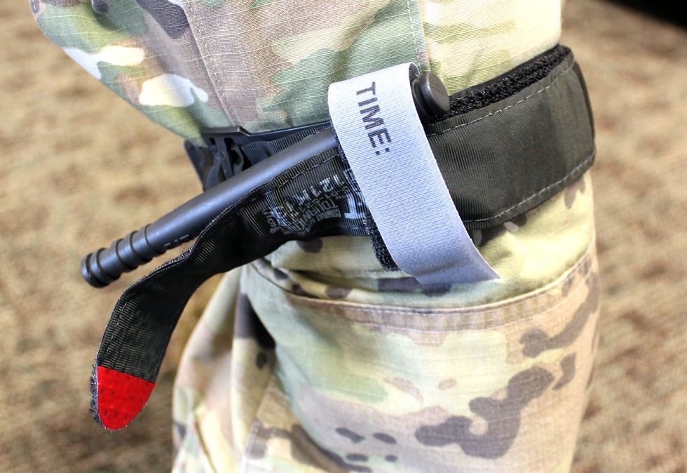 The Practical Application of Tourniquets to a Major Extremity Hemorrhage