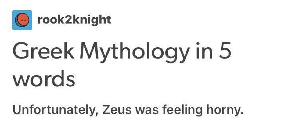 16 Greek Mythology Memes For The Myth Enthusiast | The Odyssey Online
