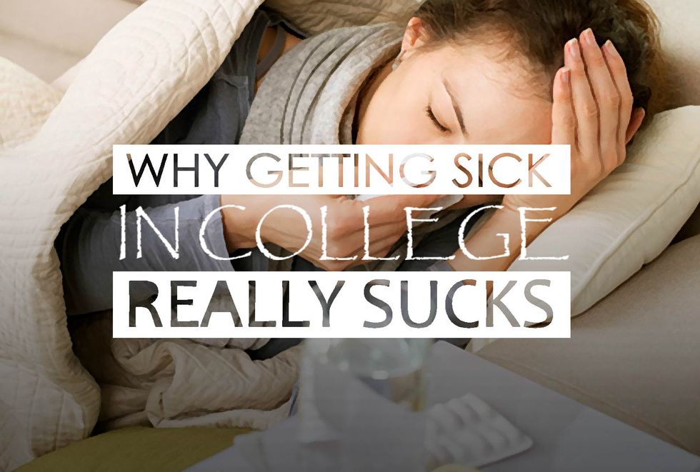 Getting Sick In College