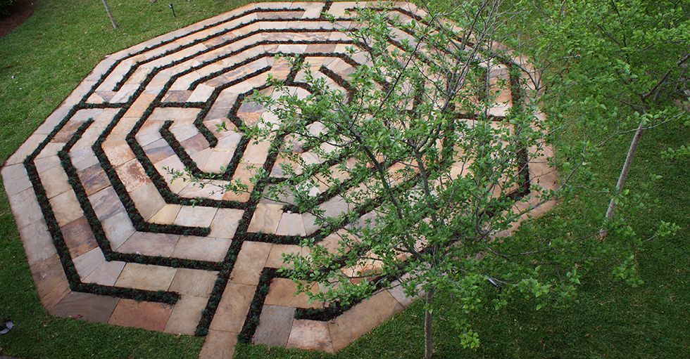 Walking A Labyrinth