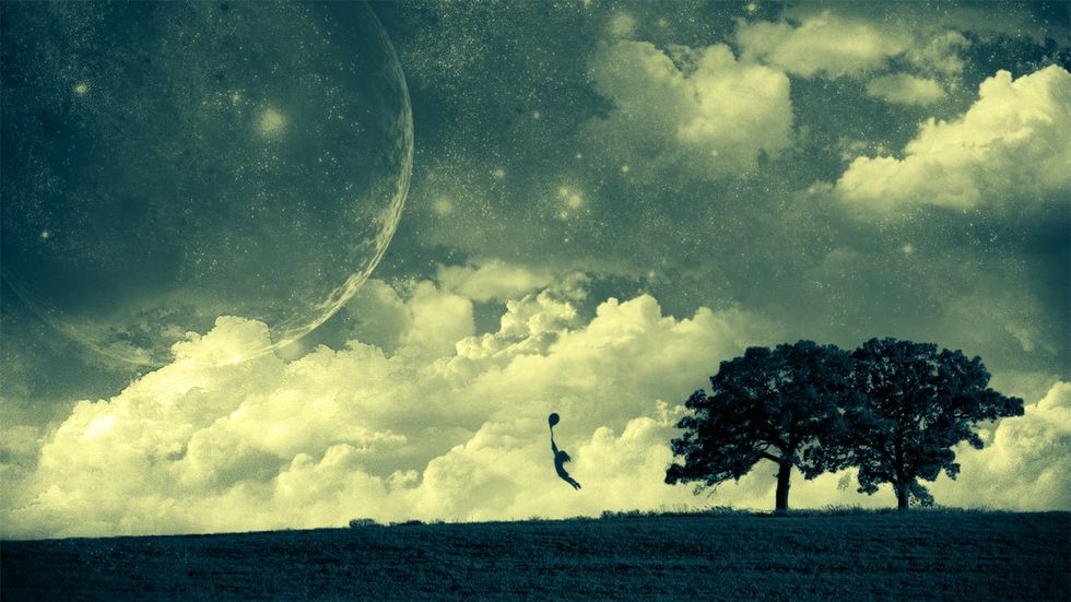 Dream on baby, dream on