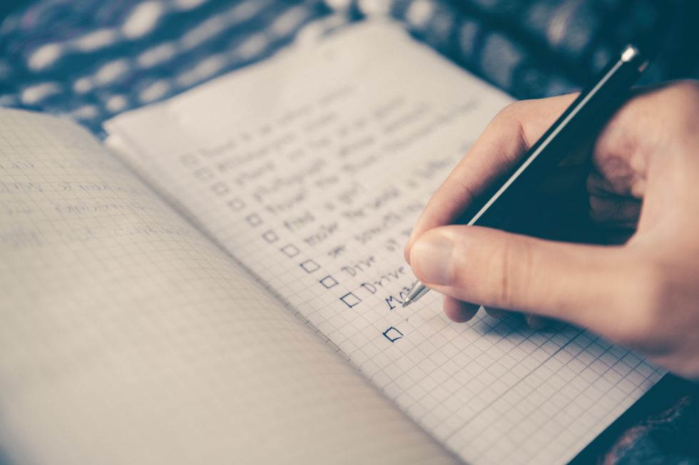 20 Lists You Need To Finally Organize Your Life