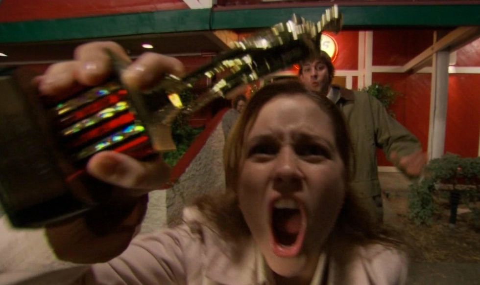 This Is Totally You In College, As Portrayed By Pam Beesly