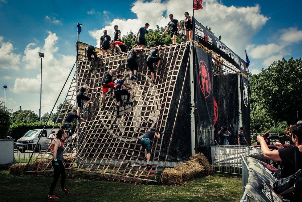The T-Shirt Runner Finishes The 2017 Spartan Sprint