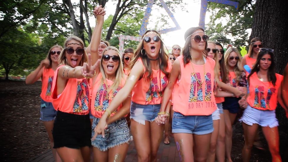 9 Thoughts I Had During Sorority Recruitment
