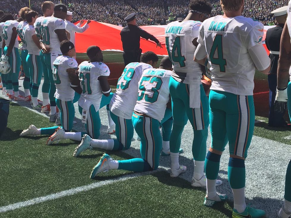 Taking A Knee Is About Attacks Against Our Existence, Not Trump
