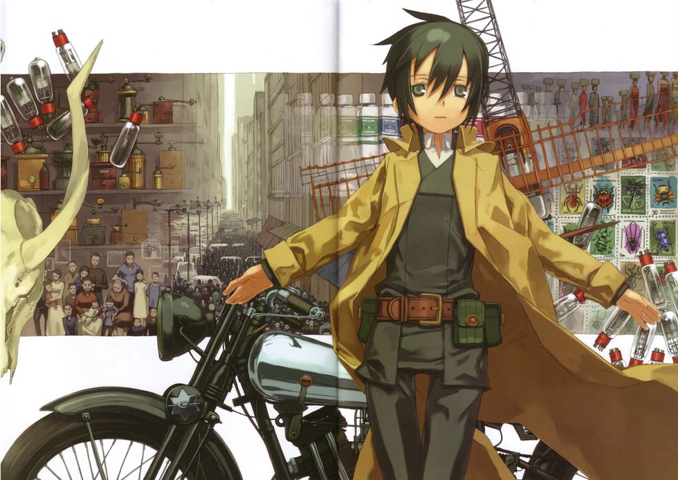 Kino no Tabi: Kino no Tabi novel 11 cover - Minitokyo