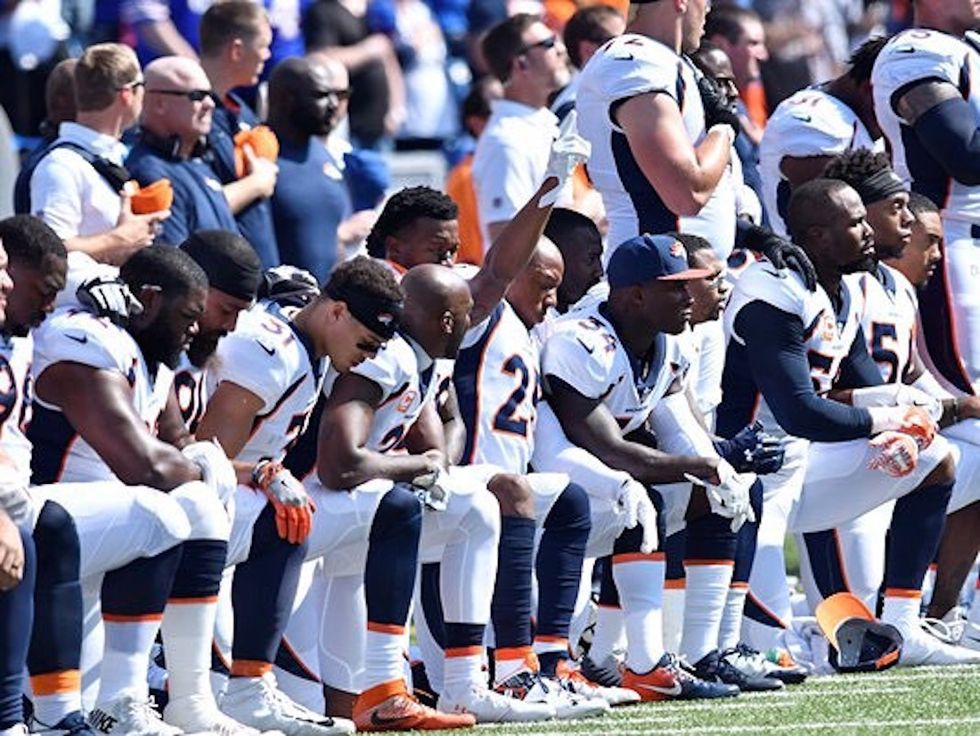 The Kneeling Has Got To Stop, But Not Because It's "Disrespectful"