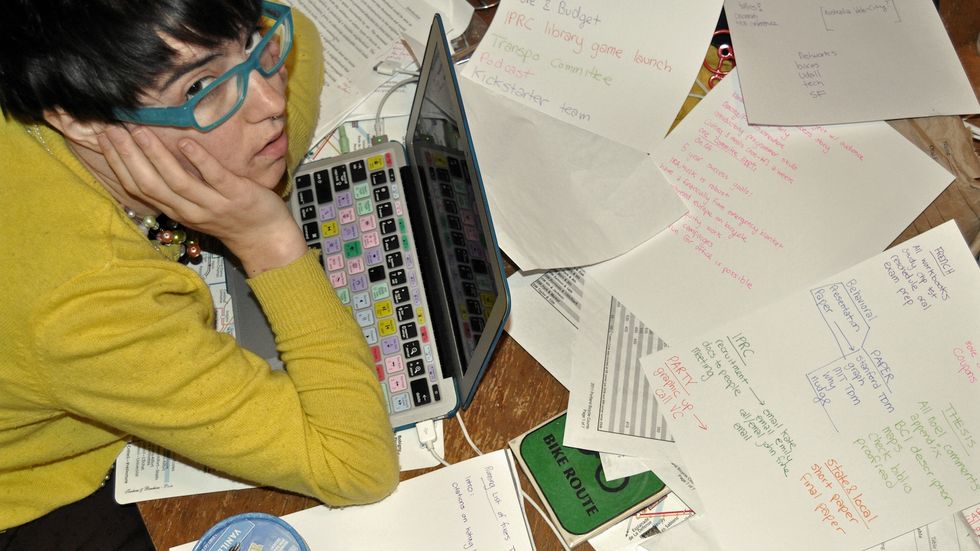 Wait, It's ALREADY The Second Half Of The Semester?