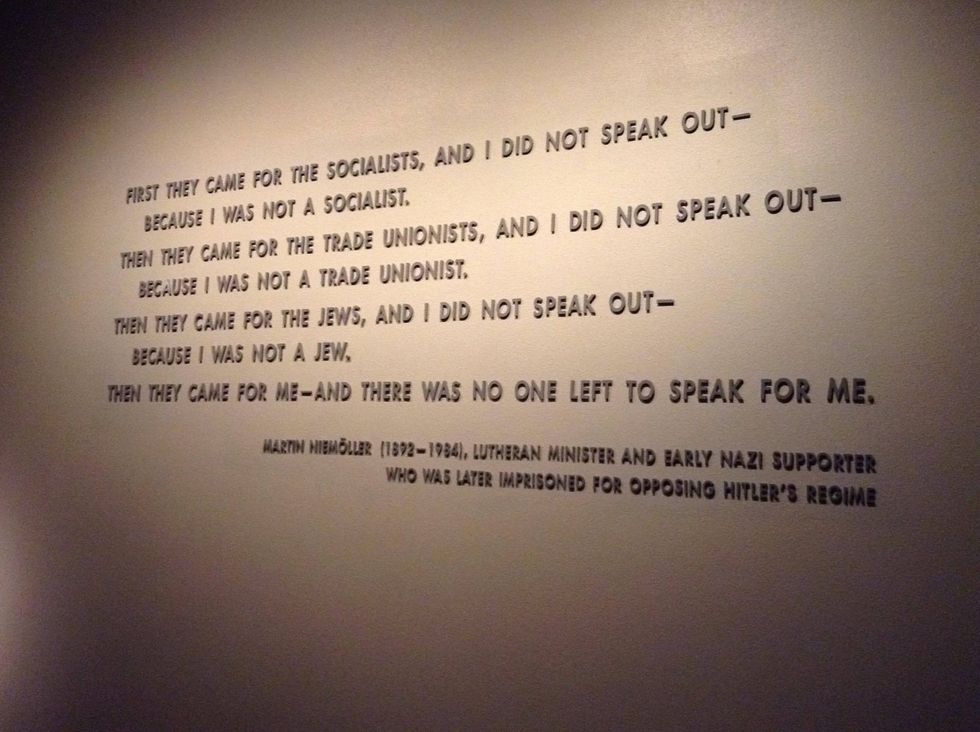 The United States Holocaust Museum, And The Moral Obligations I Left With