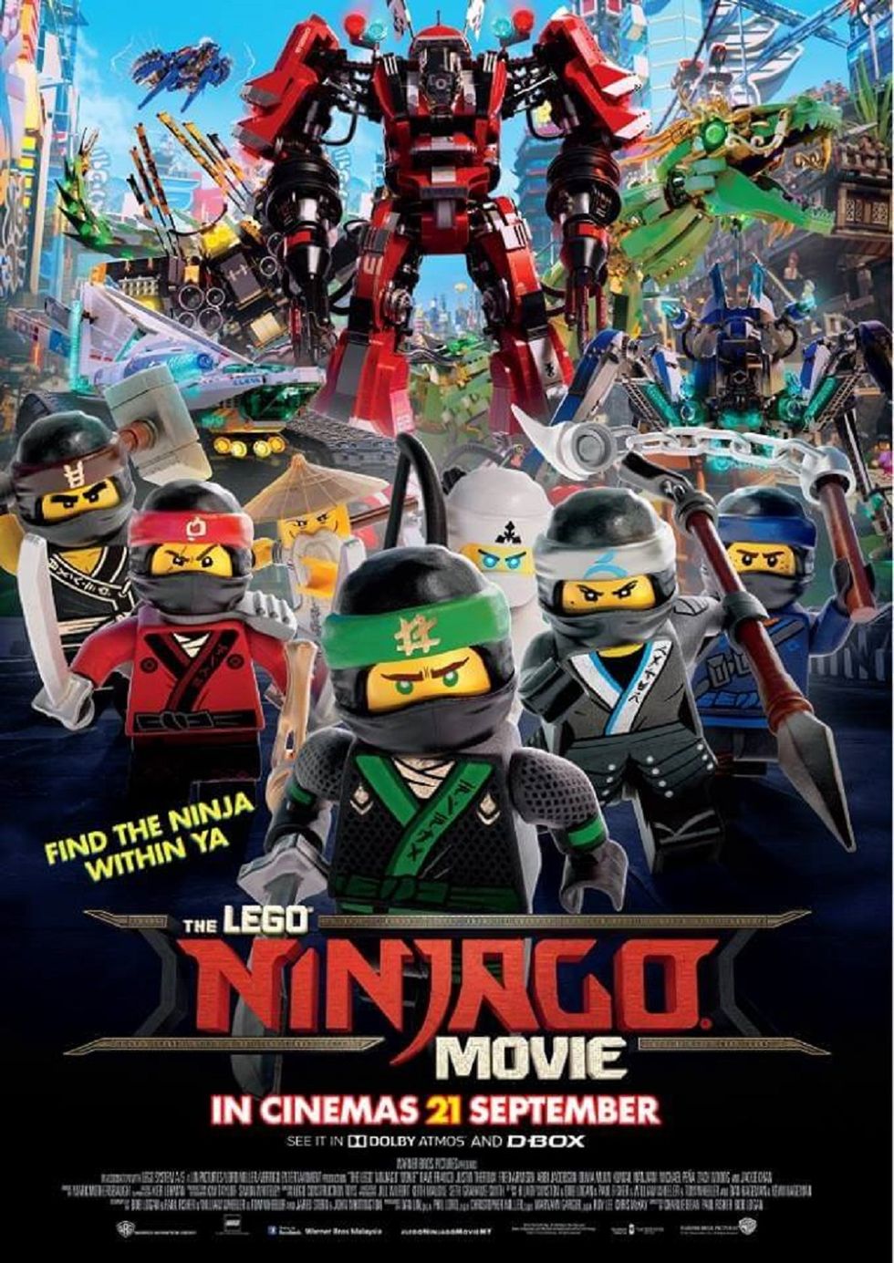 LEGO Ninjago: From The Small Screen To The Big Screen