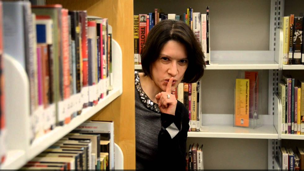 To The People That Won't Stop Talking On The Quiet Floors Of The Library