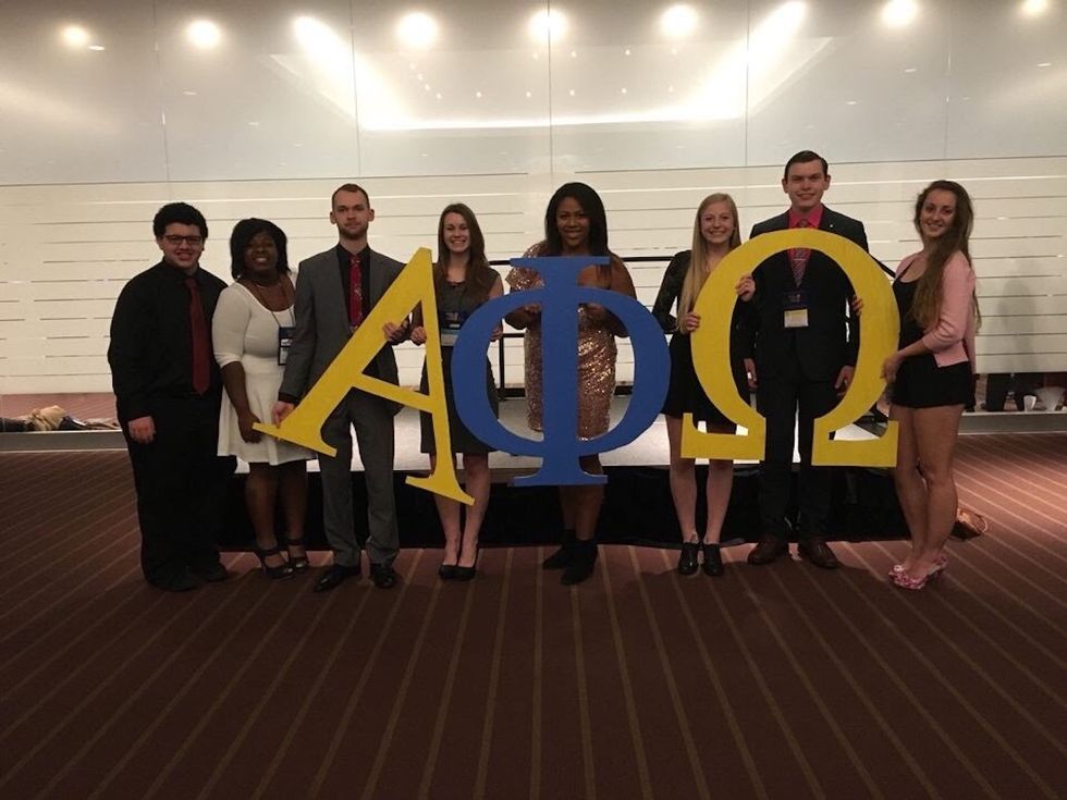 Here's To Alpha Phi Omega