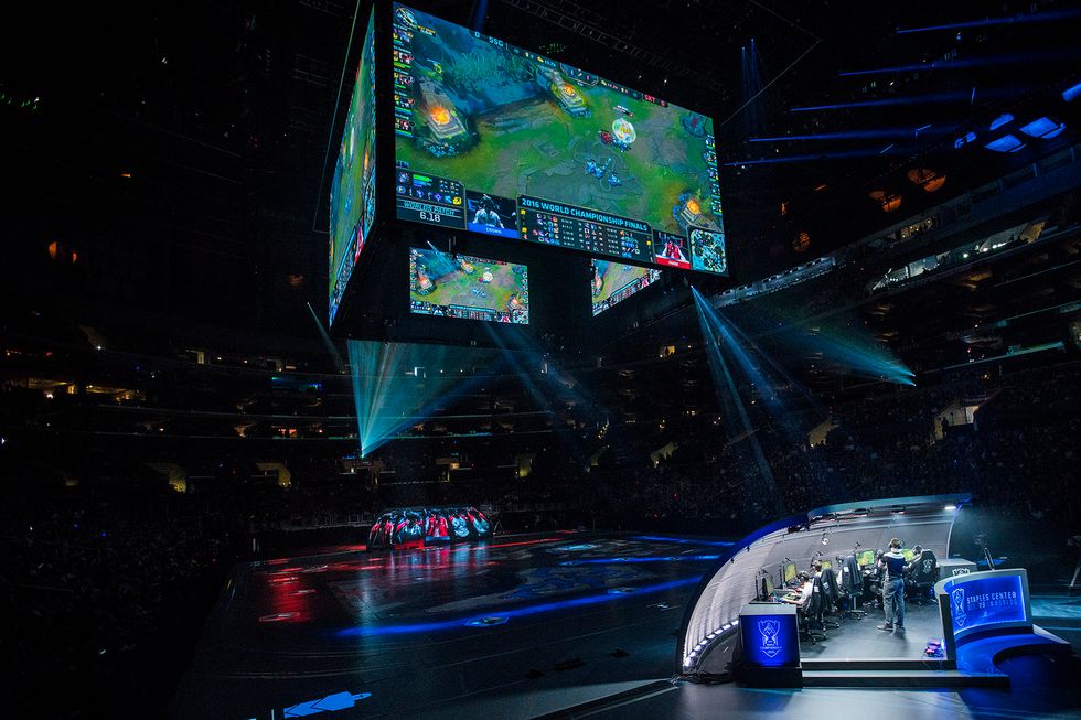 "League of Legends" Is Actually A Spectator Sport
