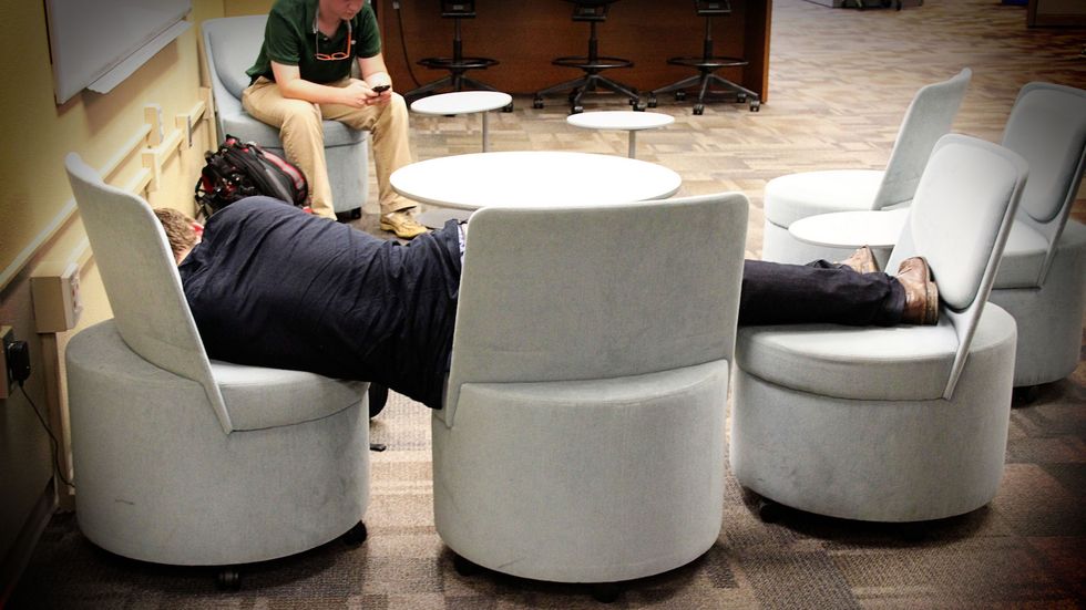 11 Places I May Have Fallen Asleep Around Campus