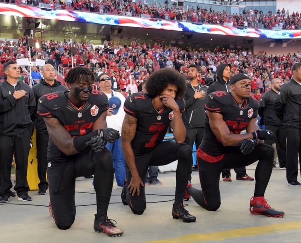 From The Girl That Will Be Taking A Knee During The National Anthem