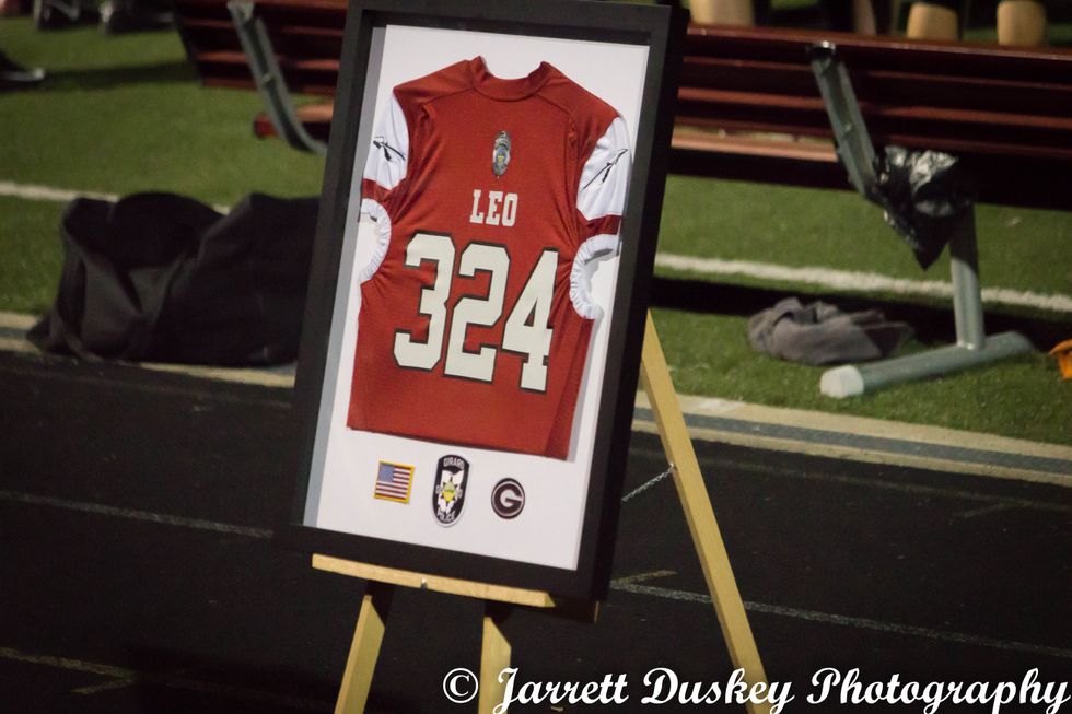 Officer Leo, Here's to You.