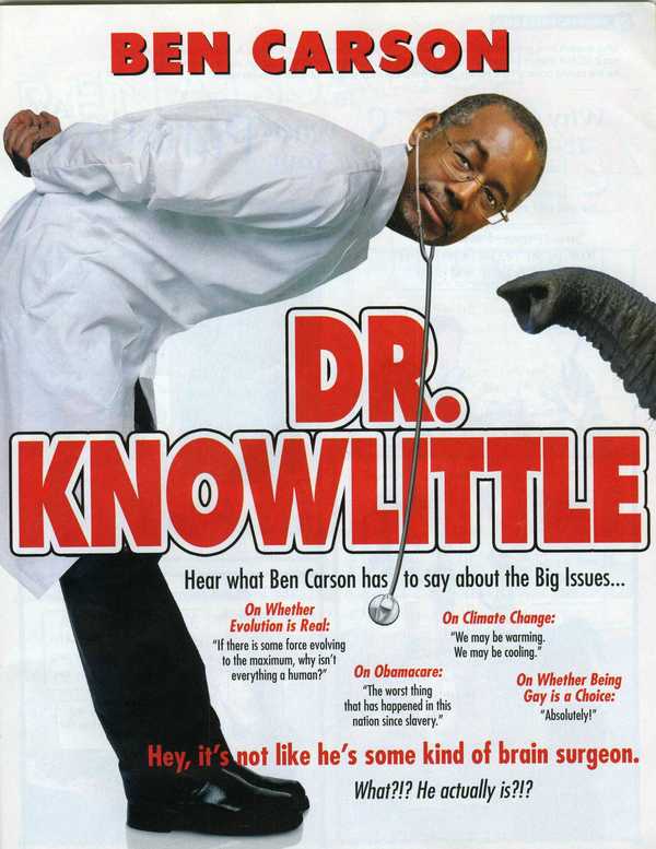 No, Ben Carson, Poverty is Not a State of Mind