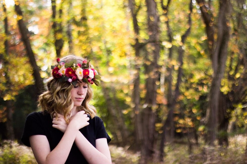 What Happens When You Give a Photographer a Flower Crown?