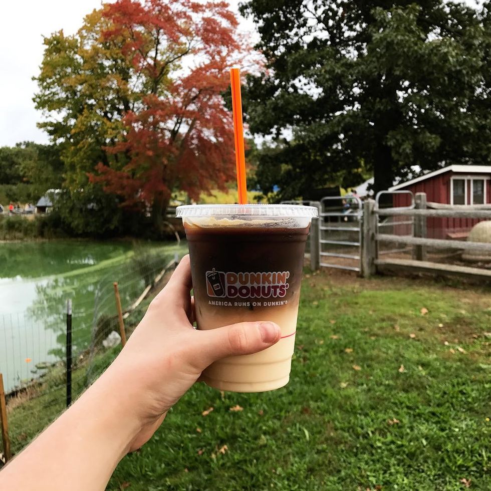 12 Signs You, Like America, Run On Dunkin'