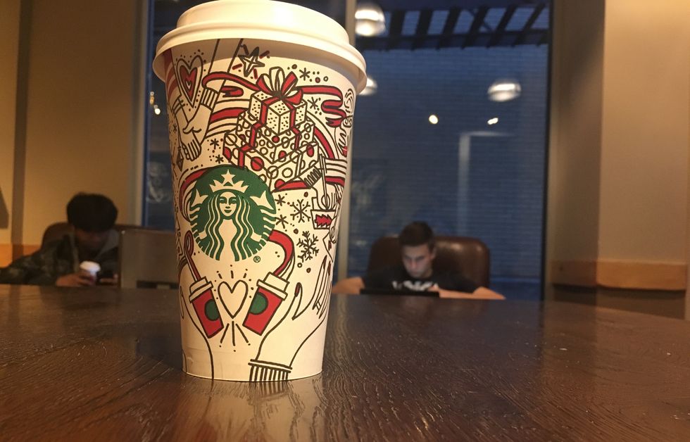 Yep, The Starbucks Holiday Cup Design Strikes Again