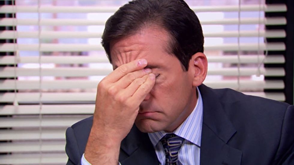 The 6 Stages Of Having A Cold, As Told by Michael Scott