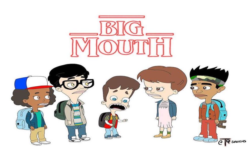 Why You Should Watch "Big Mouth" Instead of "Stranger Things"