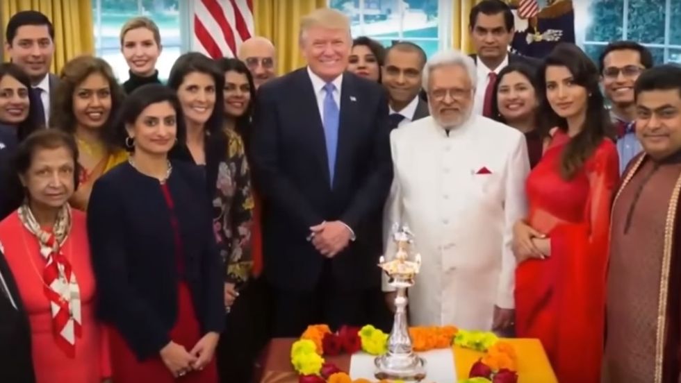 As An Indian-American, Trump Celebrating Diwali Makes Me Suspicious