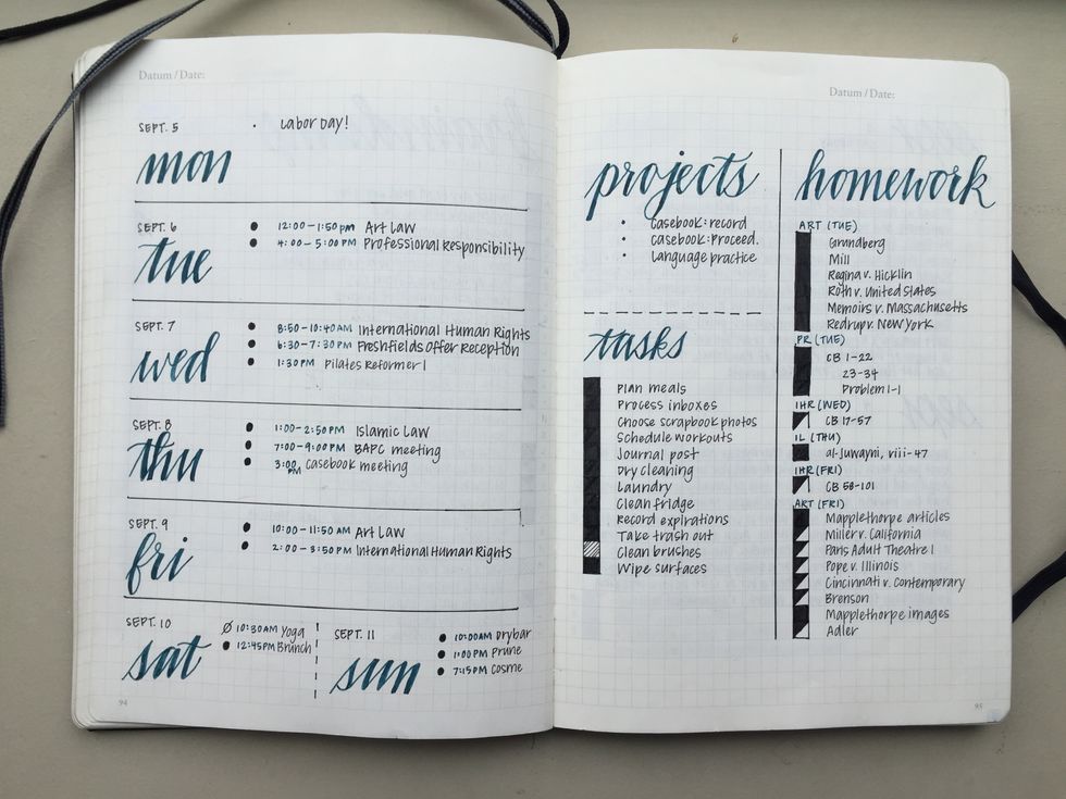 Bullet Journals Are The Perfect Fix for Over-Organized People