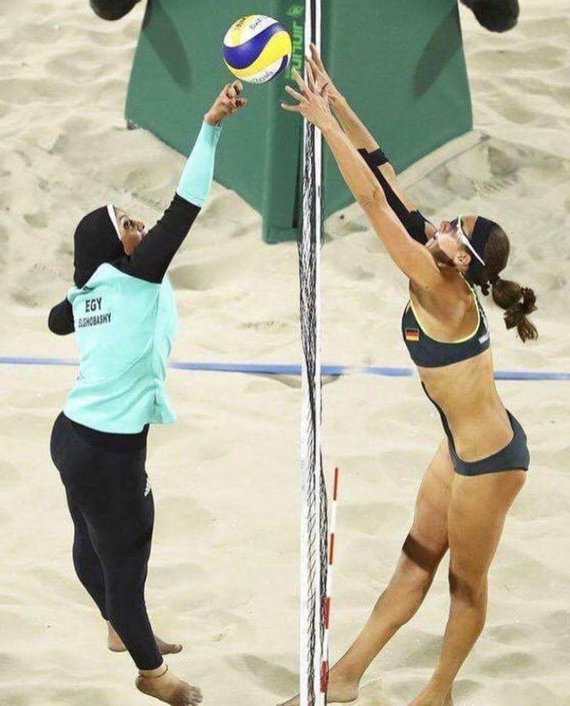 women's beach volleyball dress code Olympics: Women's beach volleyball players help design bikinis