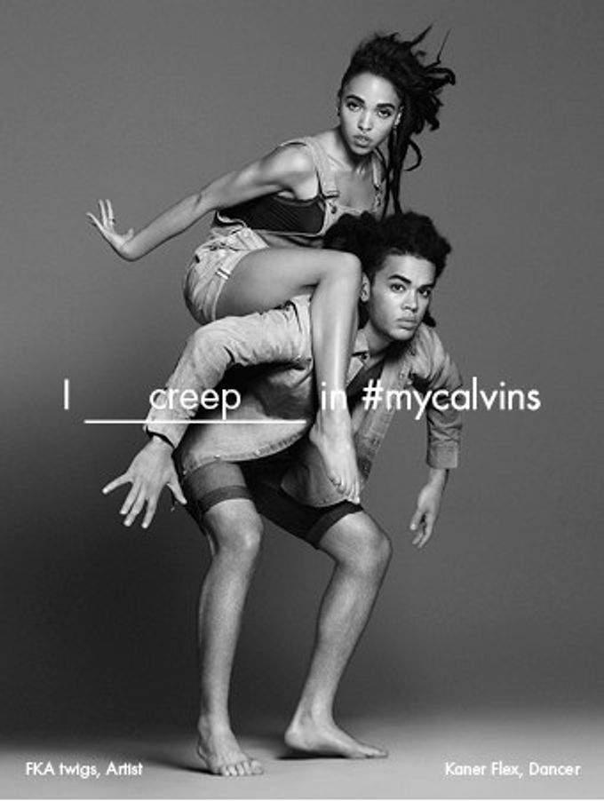 Calvin Klein - Matching in #MYCALVINS = Relationship goals
