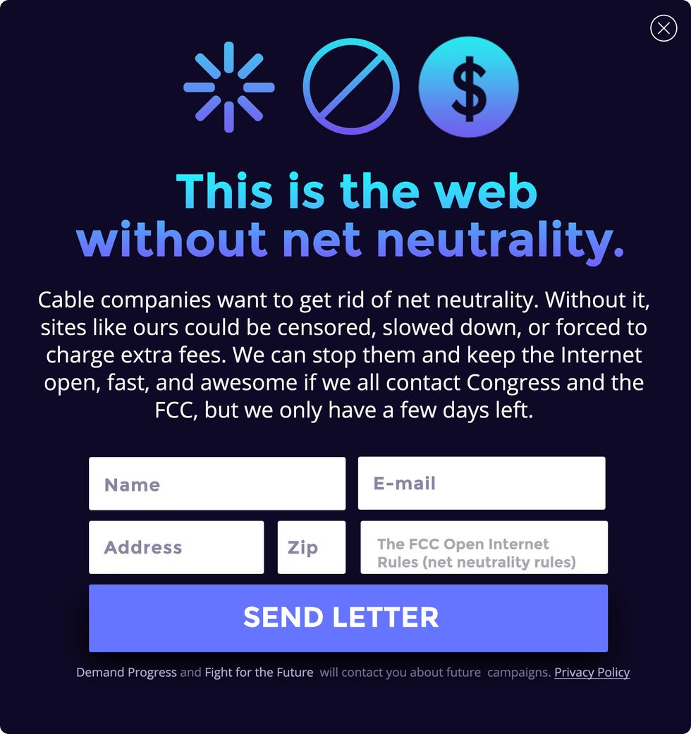 Net Neutrality in danger