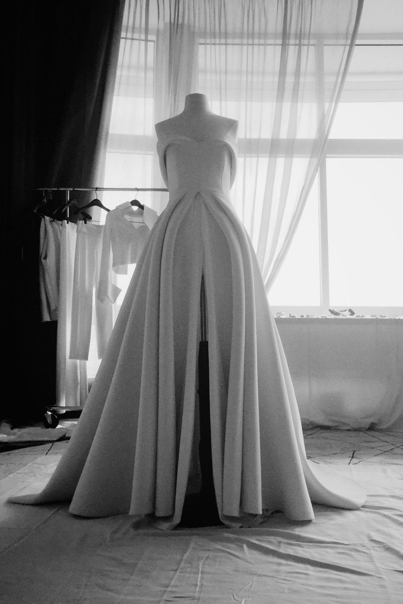 lady gaga dress designer Lady Gaga wears dress by Rizman Ruzaini