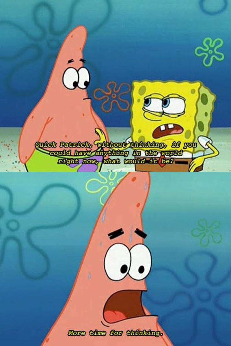 18 Spongebob Quotes That Perfectly Capture College | The Odyssey Online, image size:800x1198