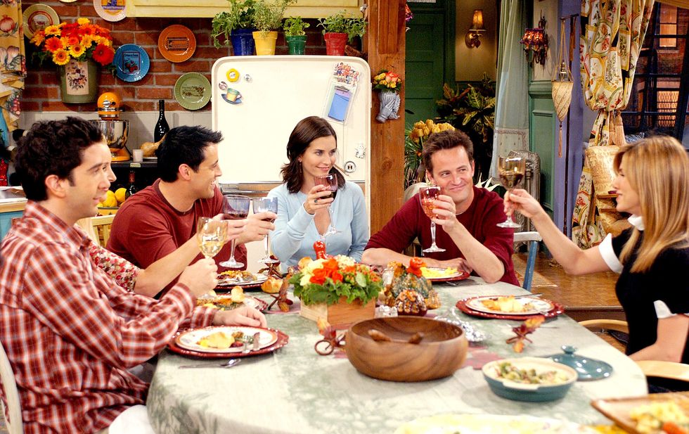 All Of Your Family Members At Thanksgiving As Told By 'Friends'