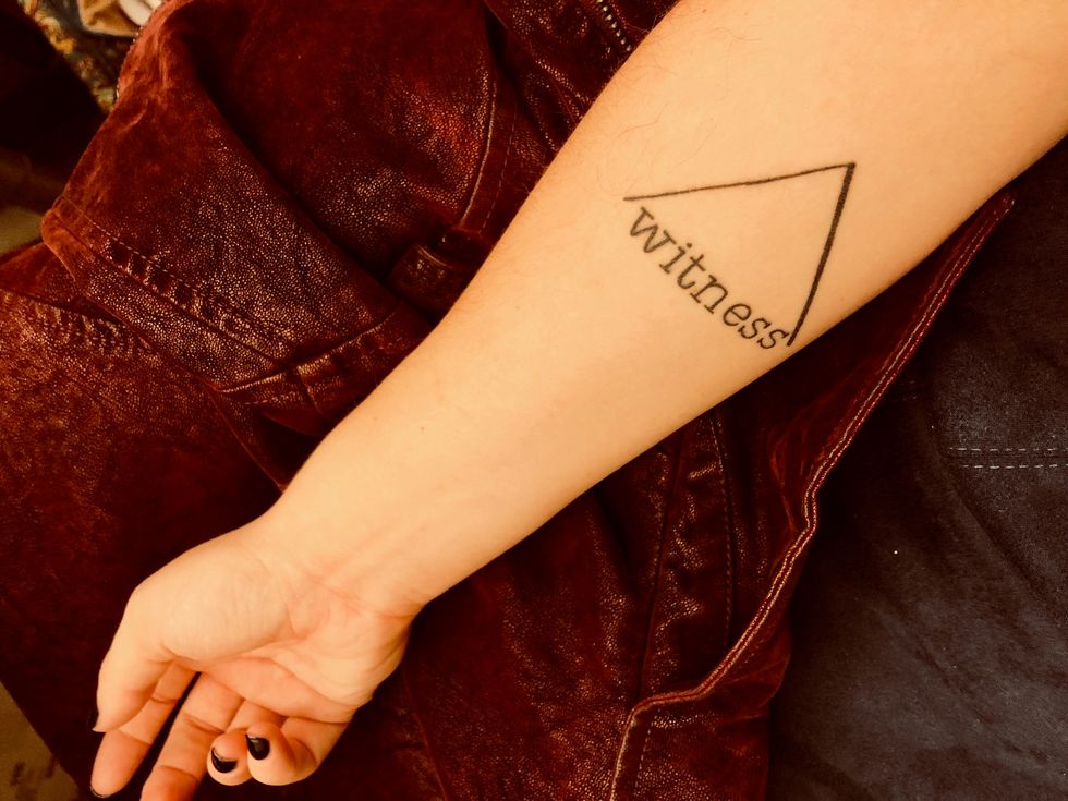 To Bare Witness: The Story Behind My First Tattoo