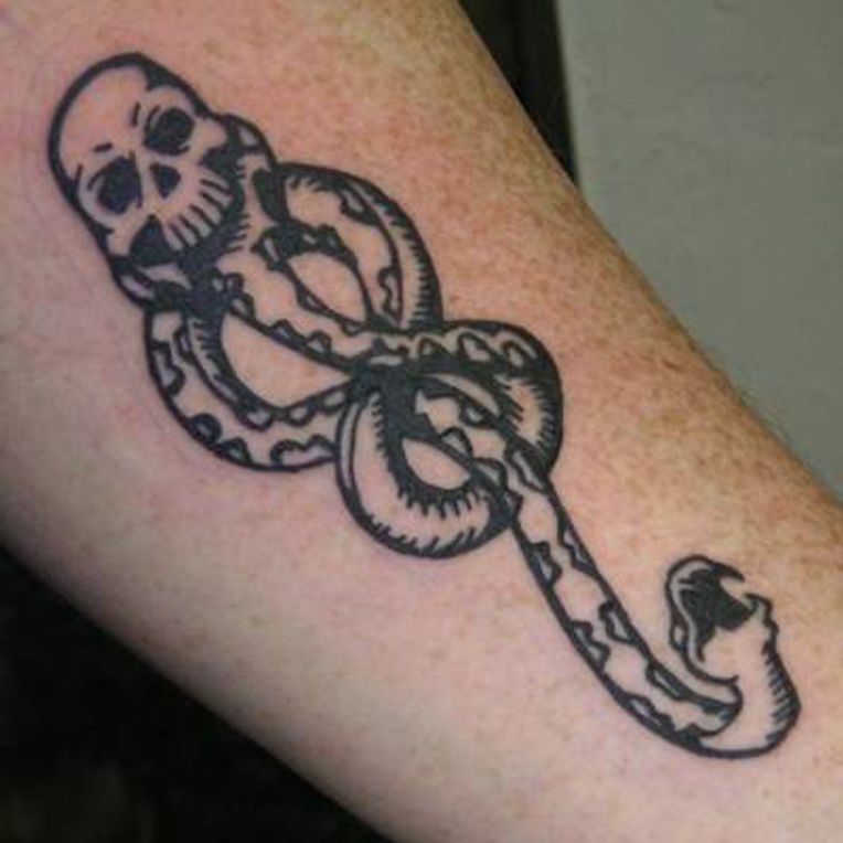 Serpent Temporary Tattoo - Harry Potter 