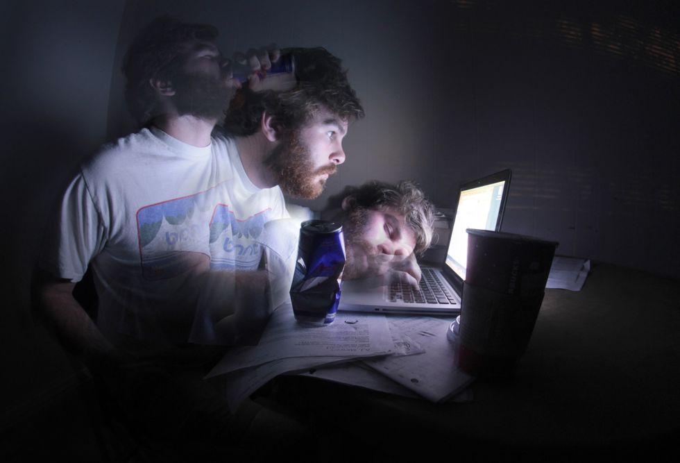 The Six Stages of Pulling an All-Nighter