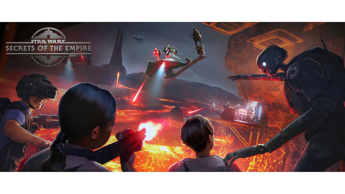 Star Wars Virtual Reality Experience In Walt Disney California and Orlando