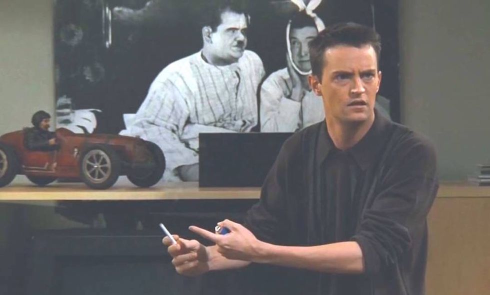 The Month Of November For A College Student, As Told By Chandler Bing