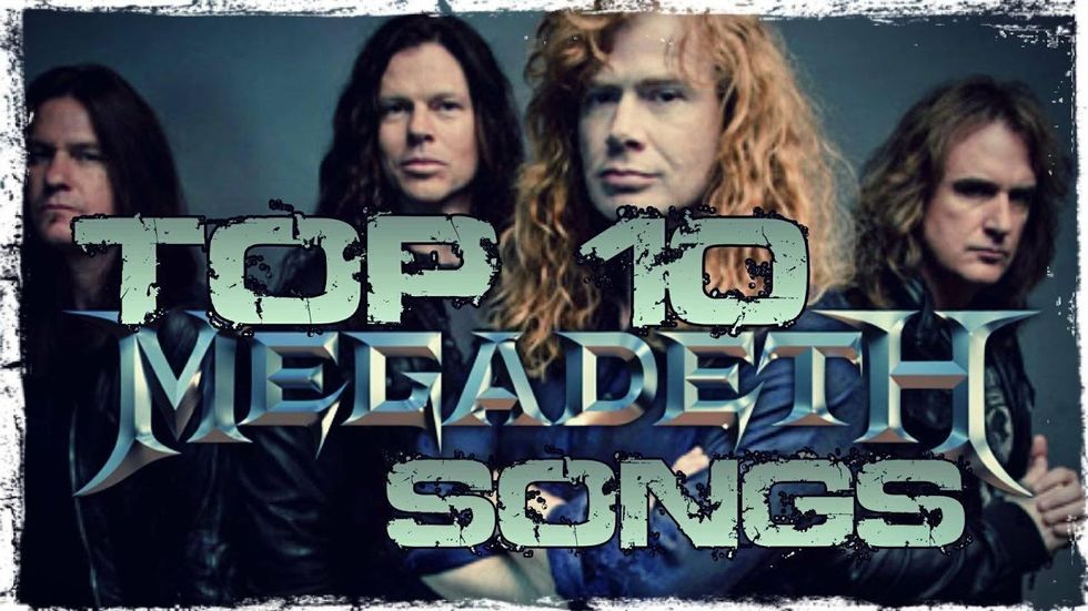 Rank 'Em: Top 10 Megadeth Songs