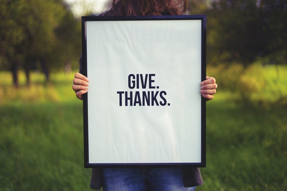 Being Thankful In A Thankless World