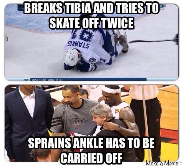 Basketball Vs. Hockey