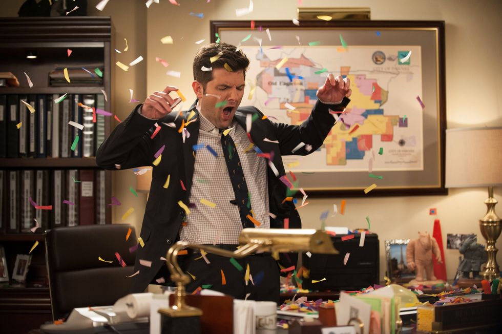 November In College As Told By 'Parks And Recreation'
