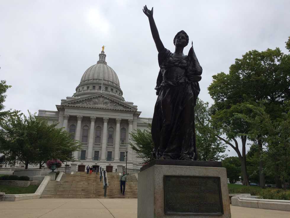 100 Years Of A Beautiful Wisconsin State Capitol