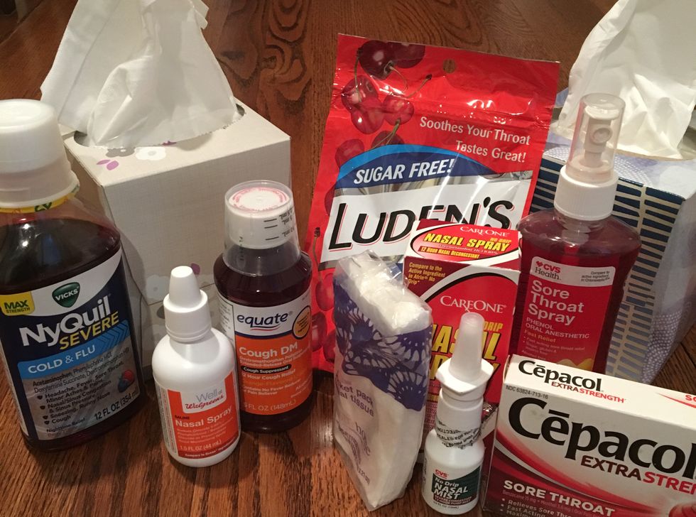 Being Sick At School Is A Never-Ending Cycle Of Tissues And Cough Drops