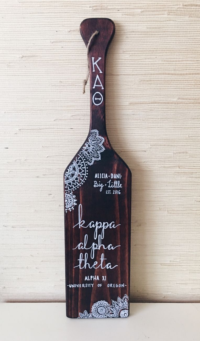 10 Sorority Paddles For Your Big That'll Make Every Other Sister Swoon