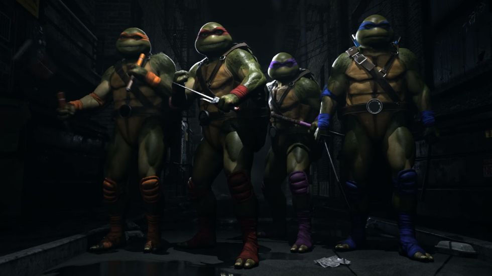 The TMNT Leave The Sewers And Head For Injustice 2
